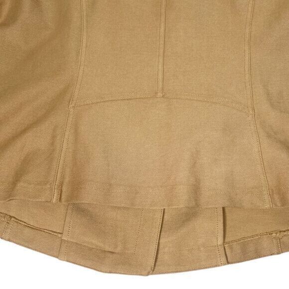 NIC+ZOE Moto Jacket Camel Color Cotton Blend Size Large‎ - Picture 5 of 9